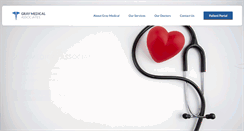 Desktop Screenshot of graymedicalassociates.com